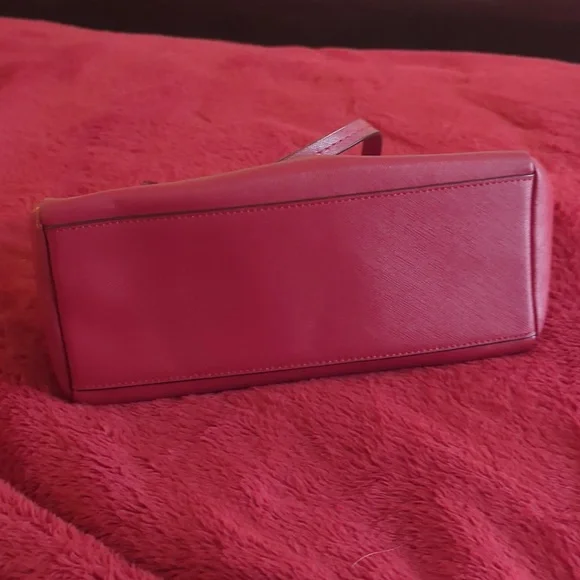 Coach Red Leather Satchel - Picture 2 of 3